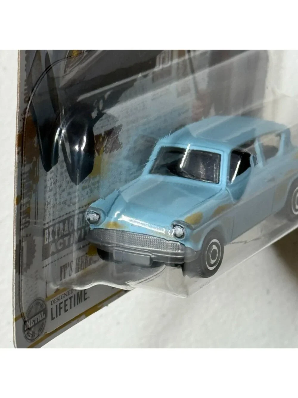 Matchbox 1962 Ford Anglia Harry Potter 42/125 Flying Car Blue Diecast NOC